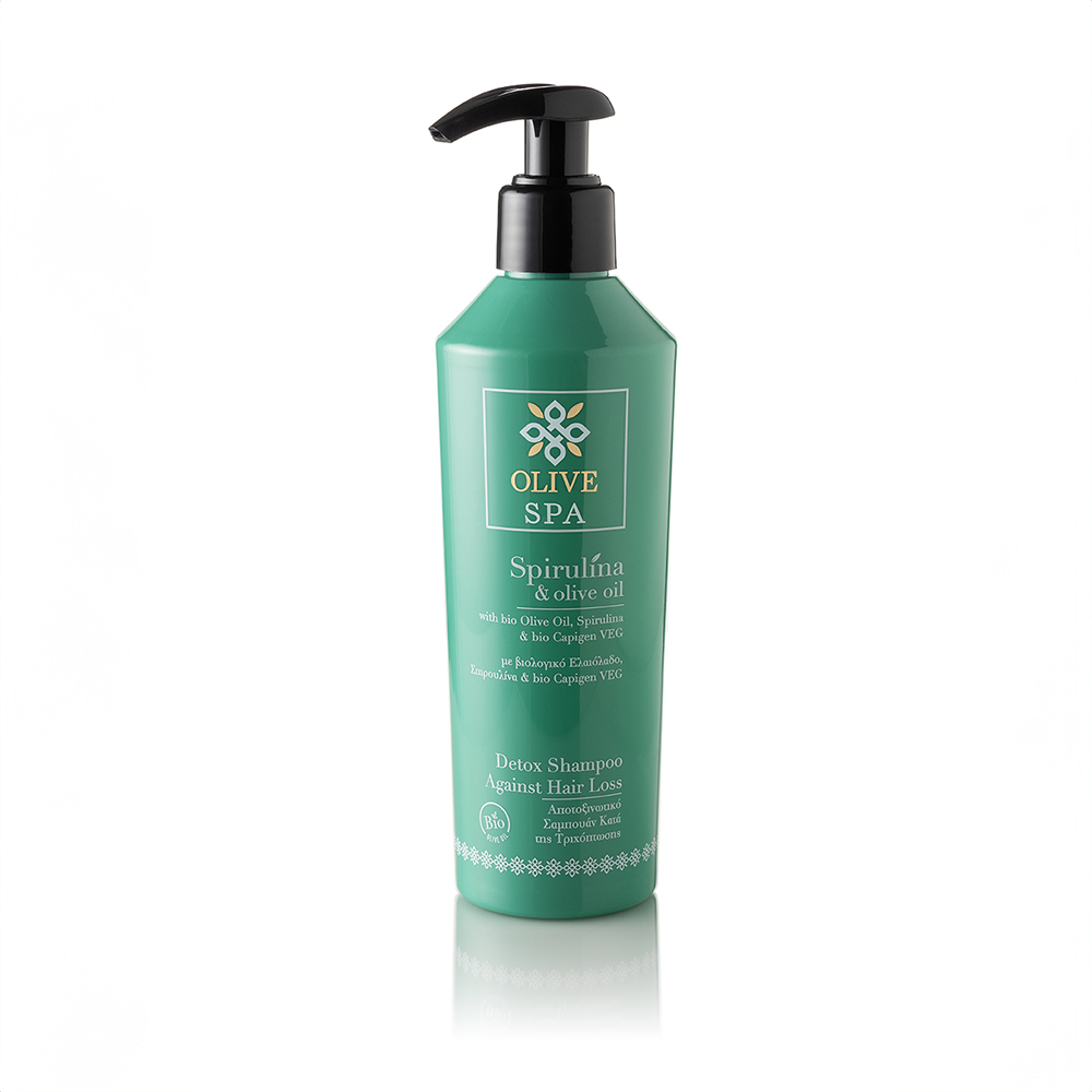 Detox Anti-Hair Loss Shampoo with Spirulina 250ml