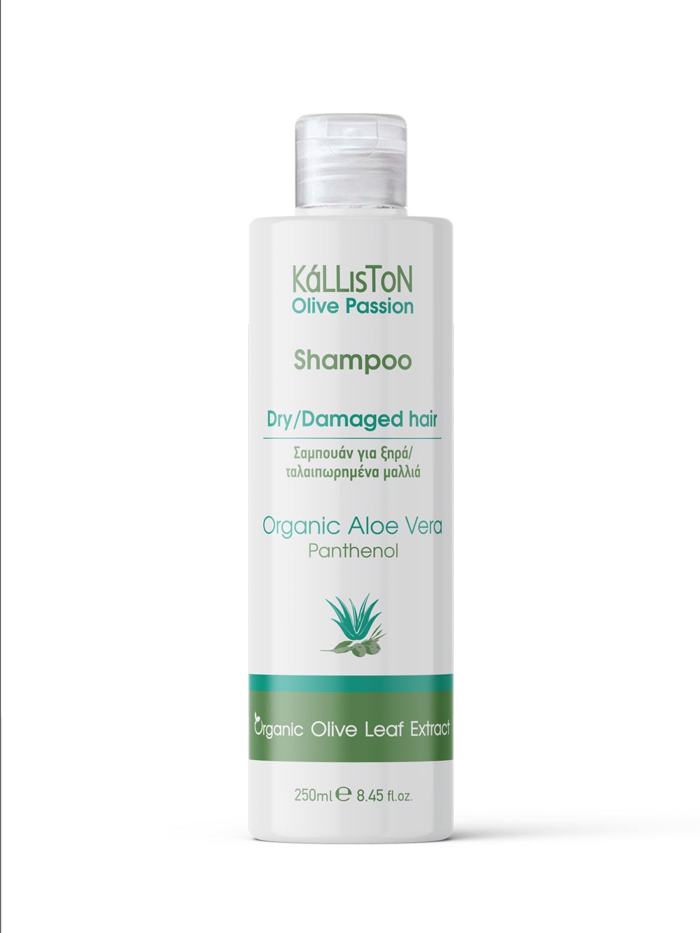 SHAMPOO FOR DRY/DAMAGED HAIR WITH ALOE VERA 250ml