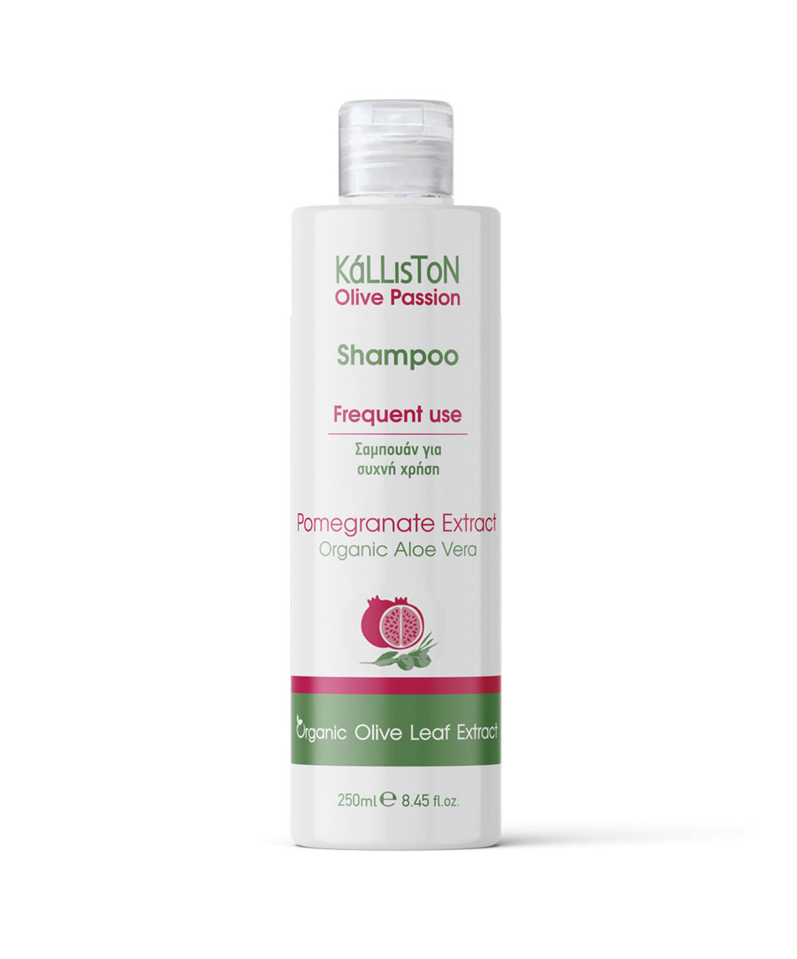 SHAMPOO FOR FREQUENT USE WITH POMEGRANATE EXTRACT 250 ml