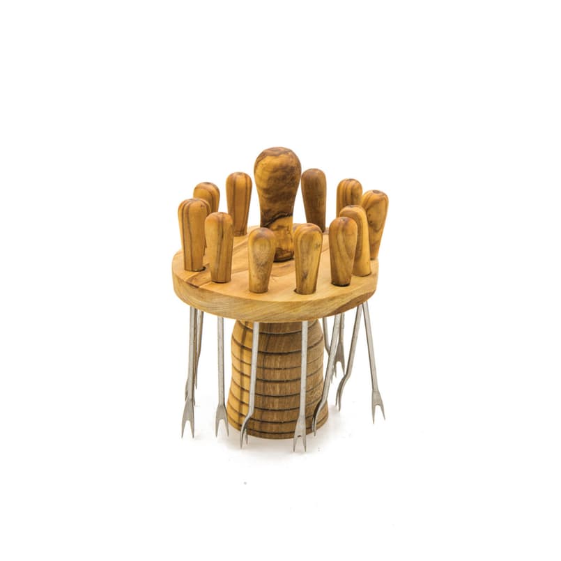 Round Stand for Cheese Forks (13 pcs)