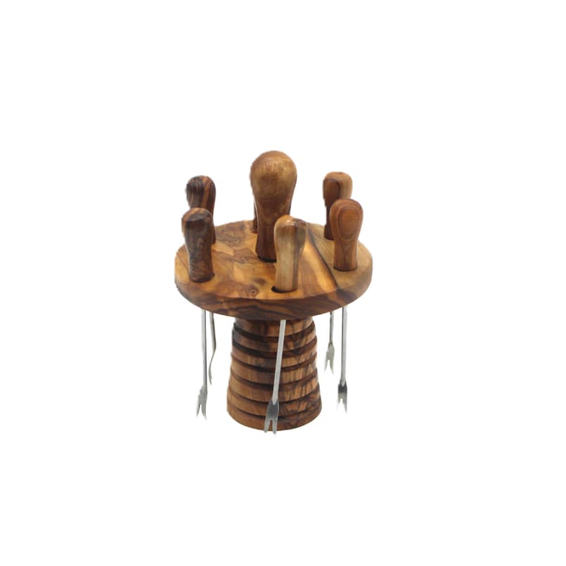 Round Stand for Cheese Forks (6 pcs)
