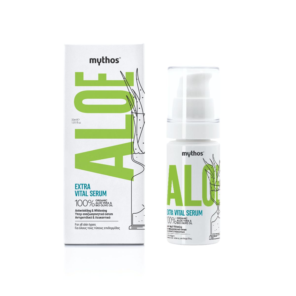 MYTHOS ALOE Extra-vital serum 30ml